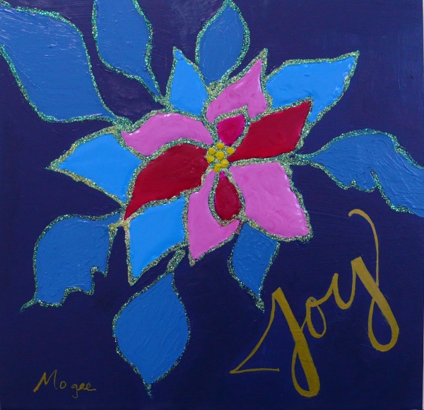 Click here to view Holiday Joy--Navy and Glitter by Mary Ellen Mogee