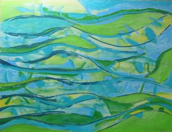 Spring Green by Mary Ellen Mogee