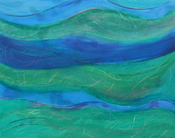 Calm Seas by Mary Ellen Mogee