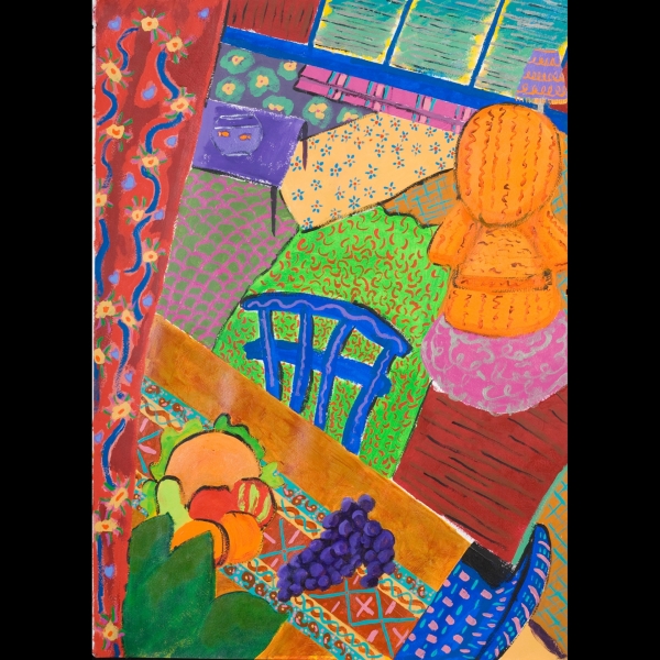Interior with Table by Mary Ellen Mogee
