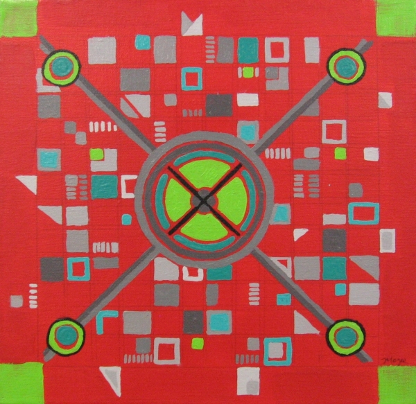City Grid by Mary Ellen Mogee