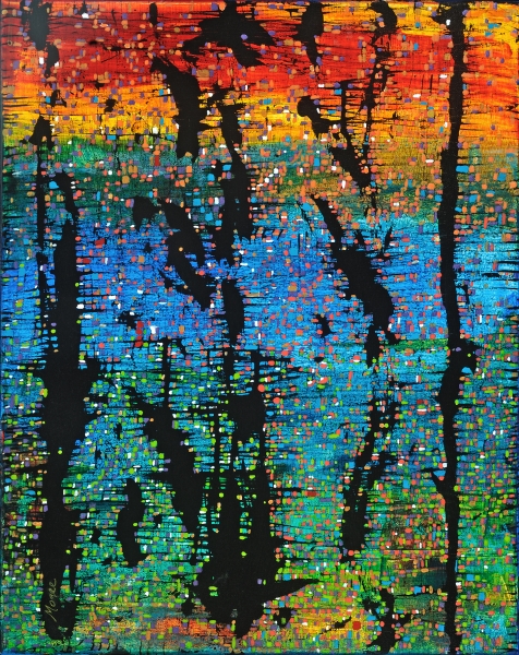 Scintillating Forest by Mary Ellen Mogee