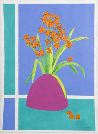 Click here to view Orange Orchids by Mary Ellen Mogee