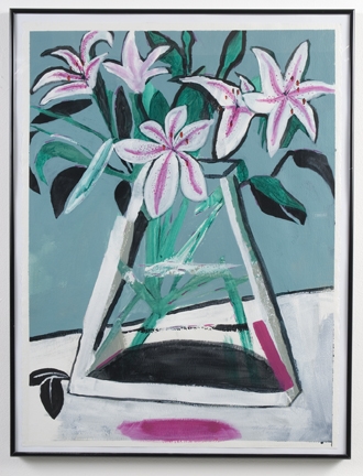 Star lilies by Mary Ellen Mogee