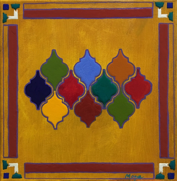 Click here to view Small Moroccan Tiles by Mary Ellen Mogee